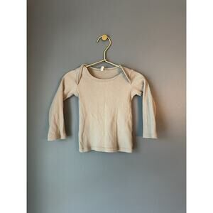 Quincy Mae Sage Ribbed Top